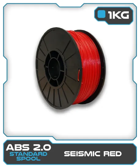 Picture of 1KG ABS2.0 Filament - Seismic Red