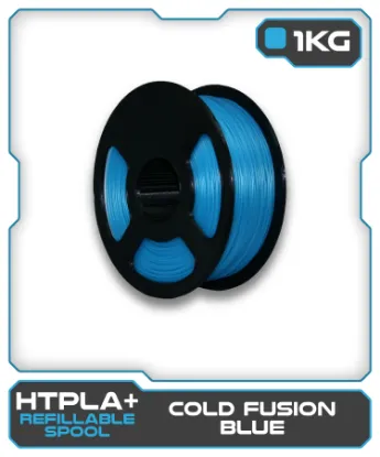 Picture of 1KG HTPLA+ Filament - Cold Fusion Blue