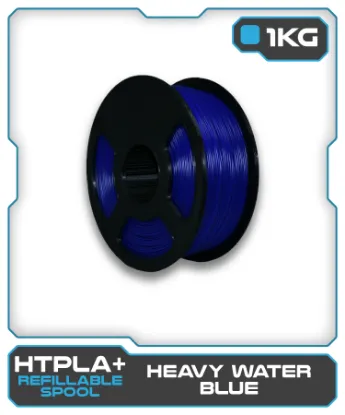 Picture of 1KG HTPLA+ Filament - Heavy Water Blue