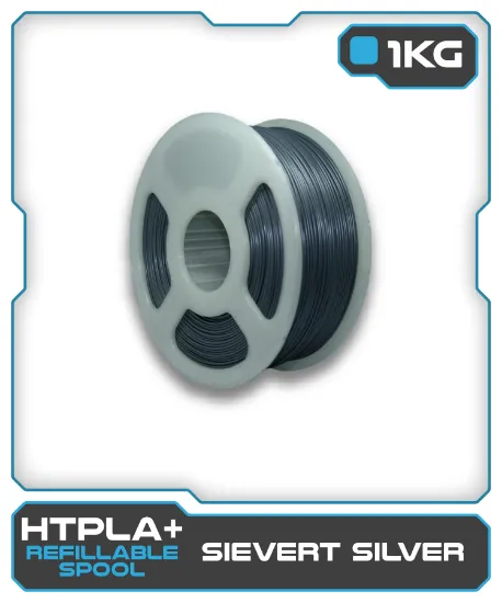 Picture of 1KG HTPLA+ Filament - Sievert Silver