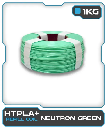 Picture of 1KG HTPLA+ Filament Refill - Neutron Green
