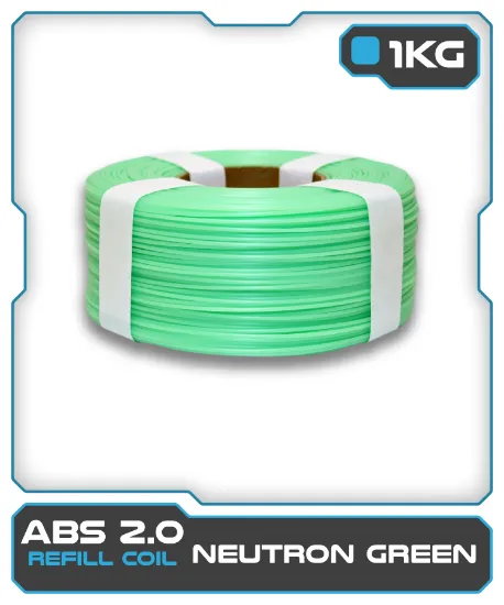 Picture of 1KG ABS2.0 Filament Refill - Neutron Green