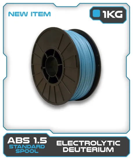 Picture of 1KG ABS1.5 Filament - Electrolytic Deuterium