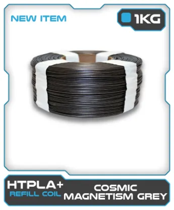 Picture of 1KG HTPLA+ Filament Refill - Cosmic Magnetism Grey