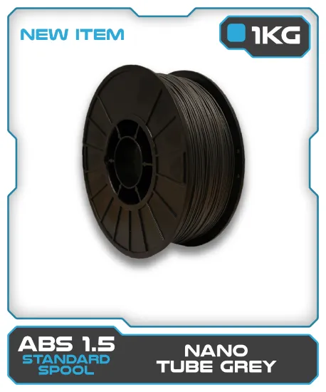 Picture of 1KG ABS1.5 Filament - Nano Tube Grey