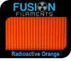 Picture of 1KG ABS2.0 Filament - Radioactive Orange