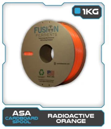 Picture of 1KG ASA Filament - Radioactive Orange