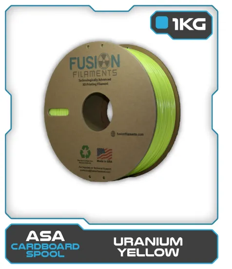 Picture of 1KG ASA Filament - Uranium Yellow