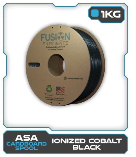 Picture of 1KG ASA Filament - Ionized Cobalt Black