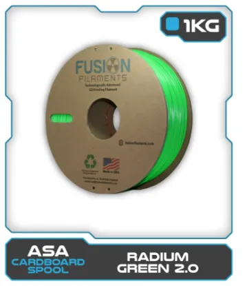 Picture of 1KG ASA Filament - Radium Green 2.0