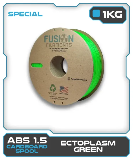 Picture of 1KG ABS1.5 Filament - Ectoplasm Green