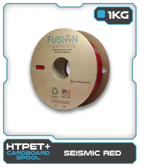 Picture of 1KG HTPET+ Filament - Seismic Red