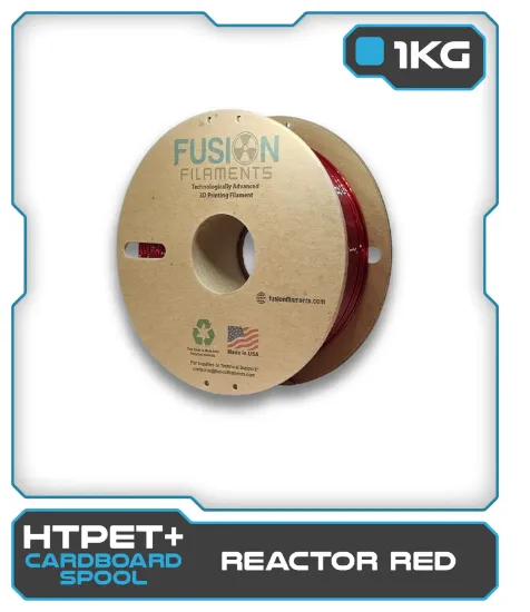 Picture of 1KG HTPET+ Filament - Reactor Red