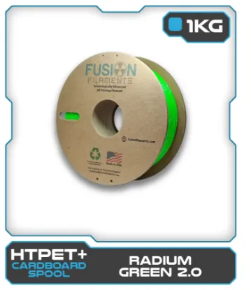 Picture of 1KG HTPET+ Filament - Radium Green 2.0